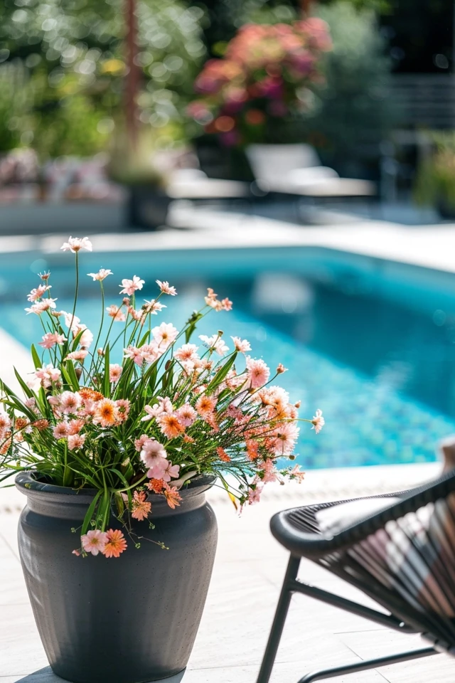 Create a Colorful Oasis with Flowers