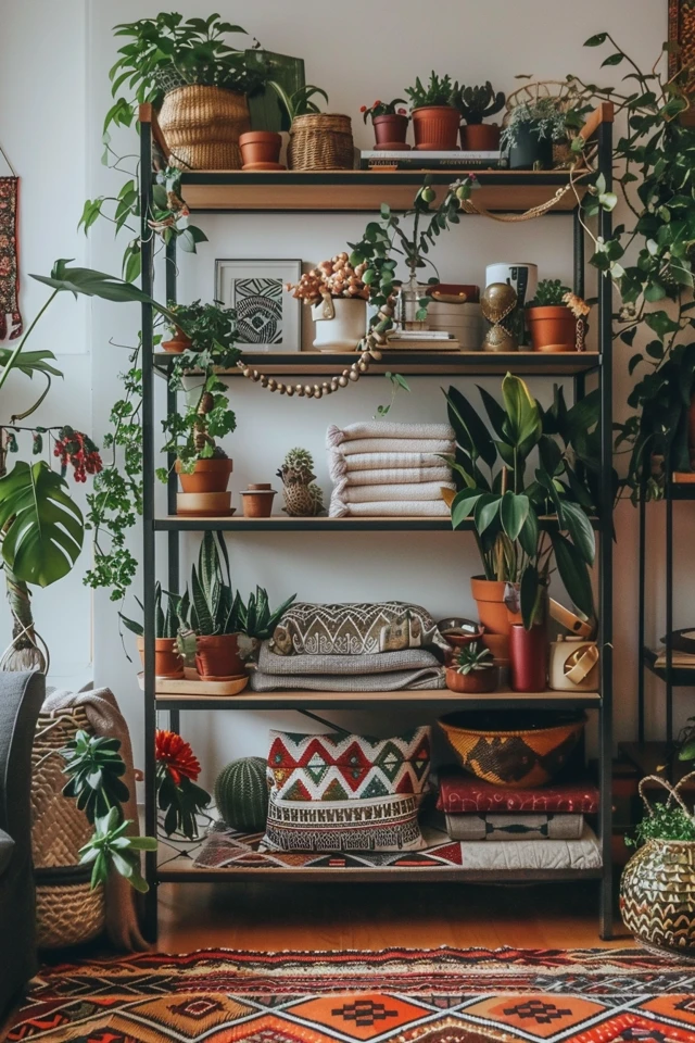 Boho Shelf Decor Ideas for a Charming Nook