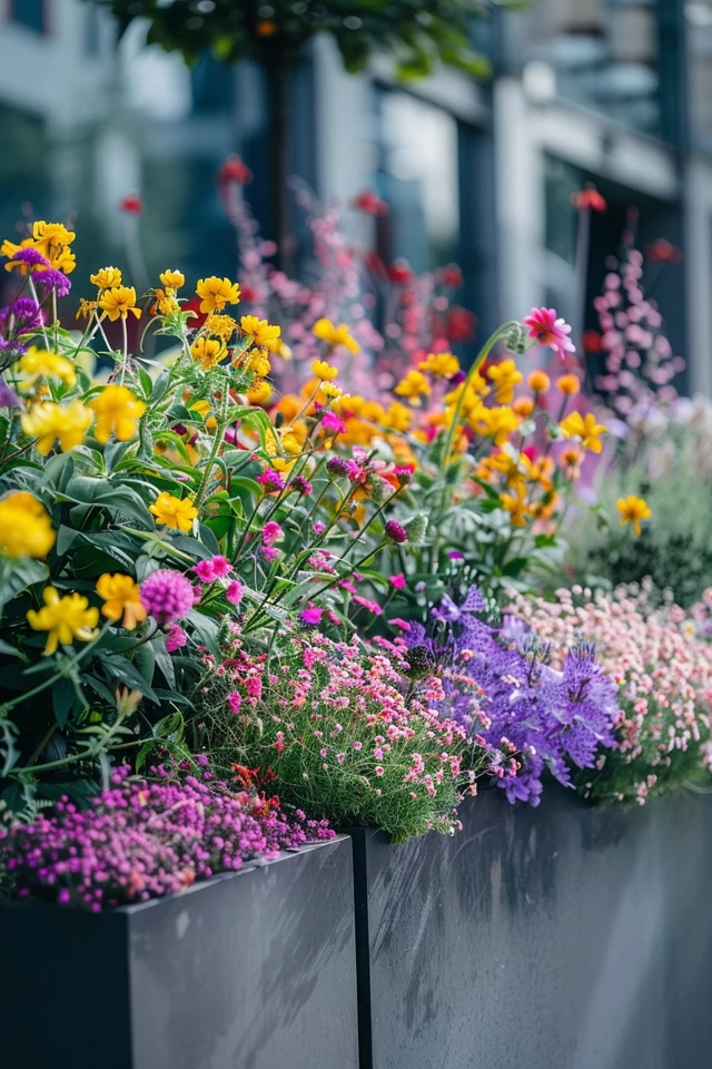 A Beautiful Mess’ Hanging Basket Vertical Garden