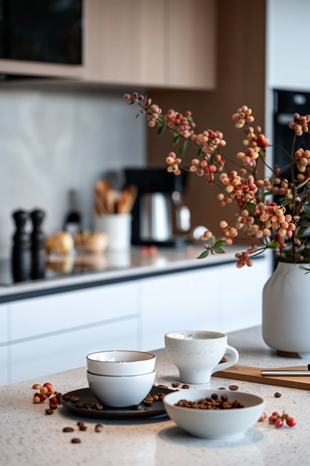 Designing a Space-Saving Coffee Bar