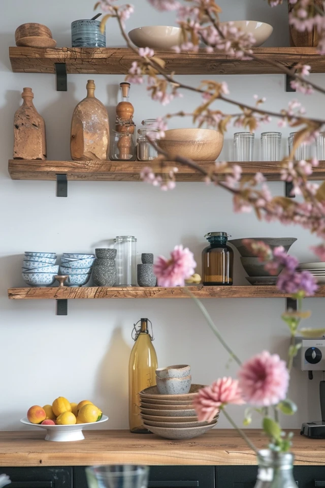 Glass Floating Shelves