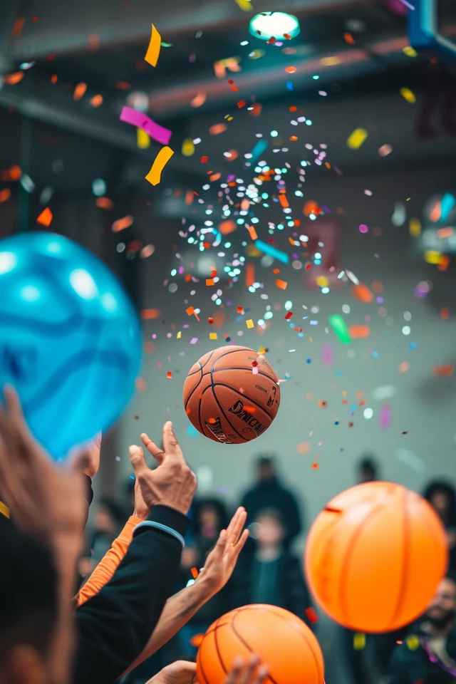Slam Dunk Basketball Birthday Party Ideas