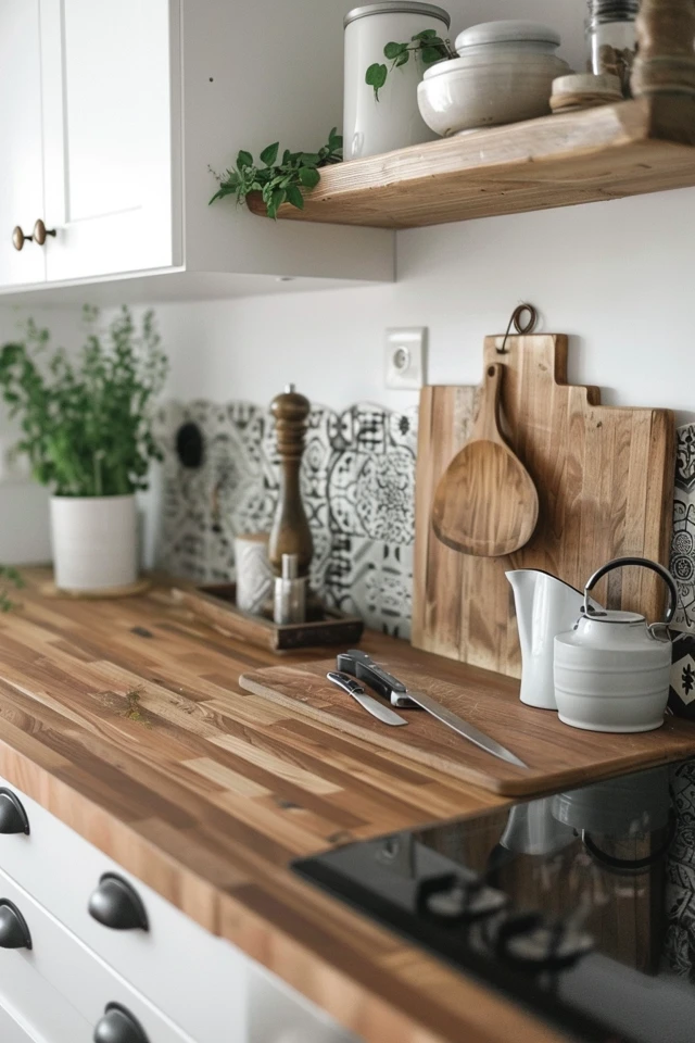 Benefits of Wood Panel Backsplashes