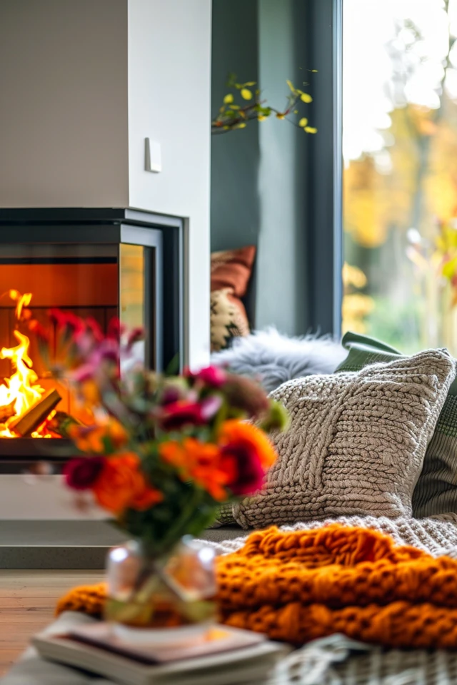 Key Features of Stone Corner Fireplaces