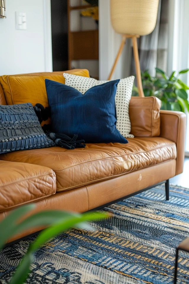 Modern Tan and Black Furniture and Accents