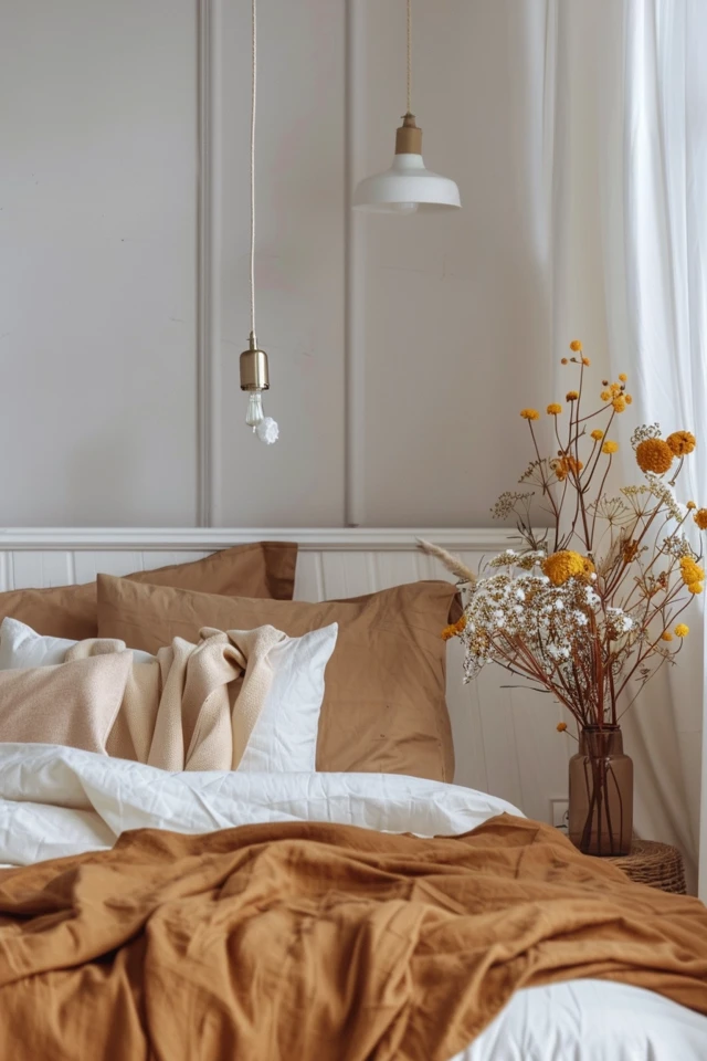 Sleek and Contemporary Pieces for a Modern Rust Bedroom