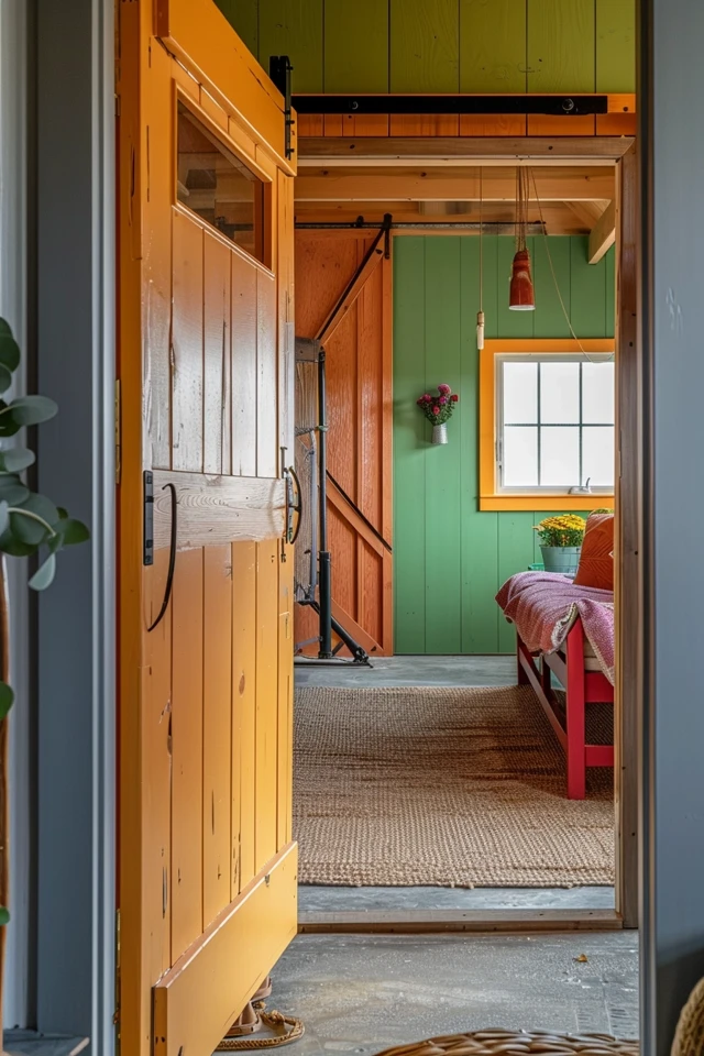 DIY Chicken Coop Door Ideas - photo 2