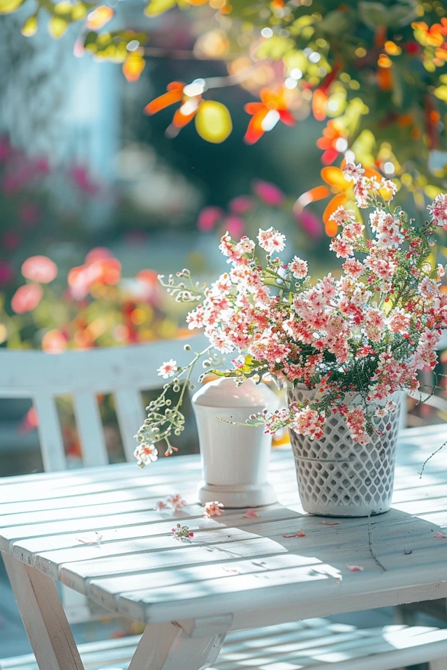 Cozy Outdoor Furniture and Decor