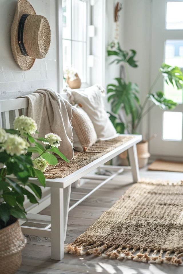 Entryway Essentials: Easter Theme Benches
