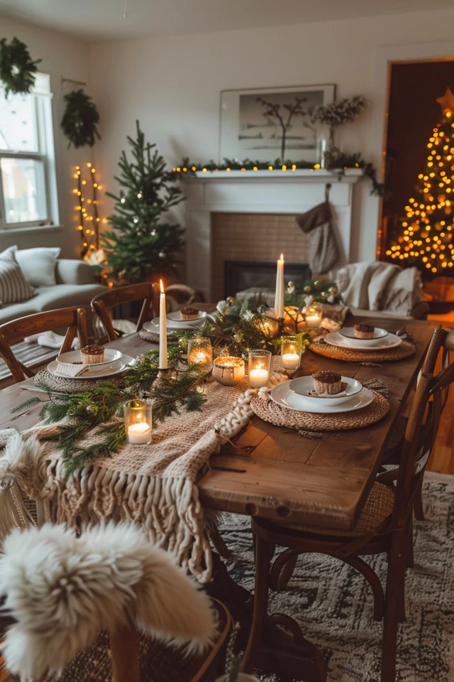Beautiful Place Setting Ideas for a Christmas Table