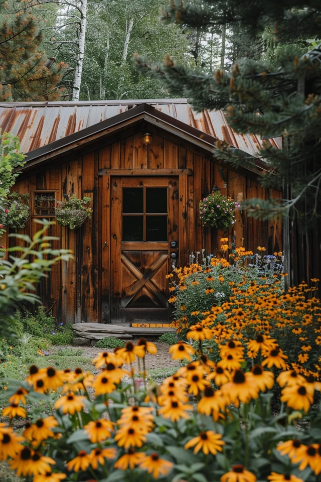 Cozy Cabin Landscaping Ideas for Rustic Charm