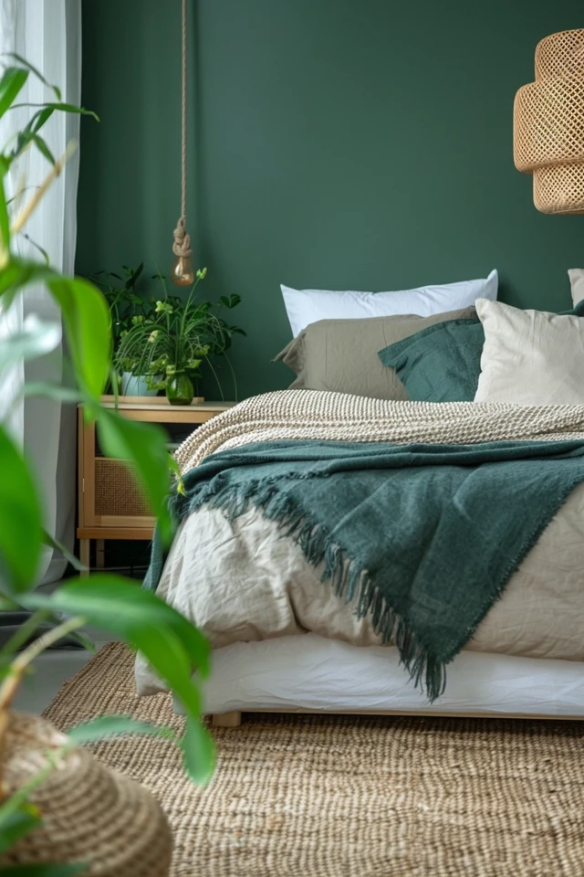Adding Hunter Green Accent Pieces