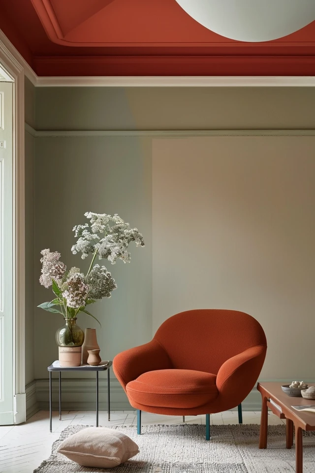 Clever Coffer: Chic Paint Ideas for Ceilings