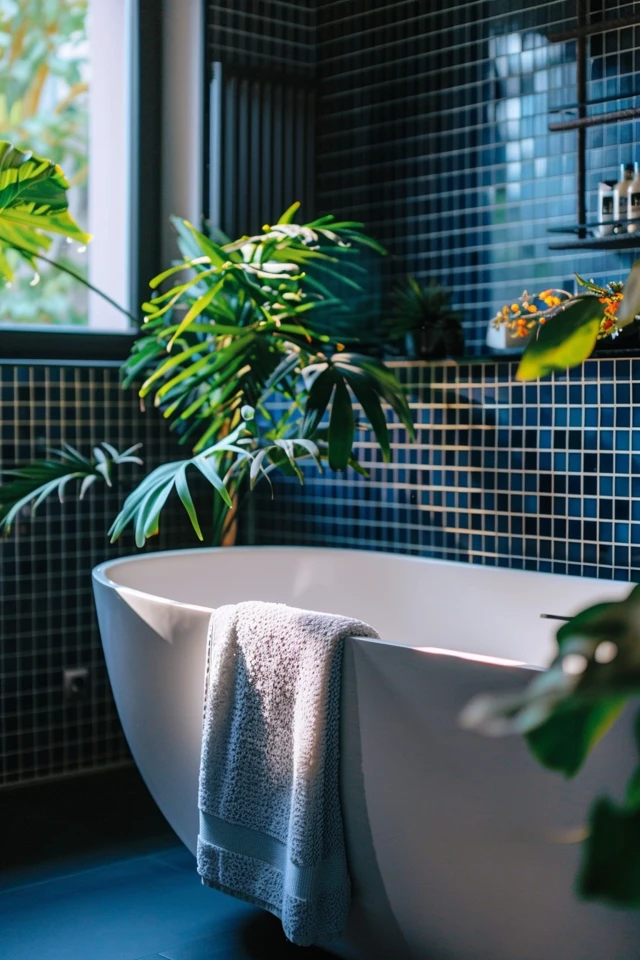 Experiment with Different Tile Shapes, Patterns, and Finishes