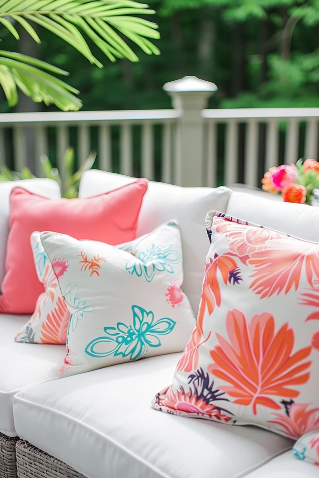 Tip 1: Incorporate Decorative Pillows for Added Comfort