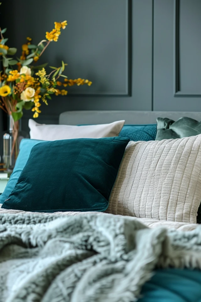 Serene Bedding and Cozy Accessories