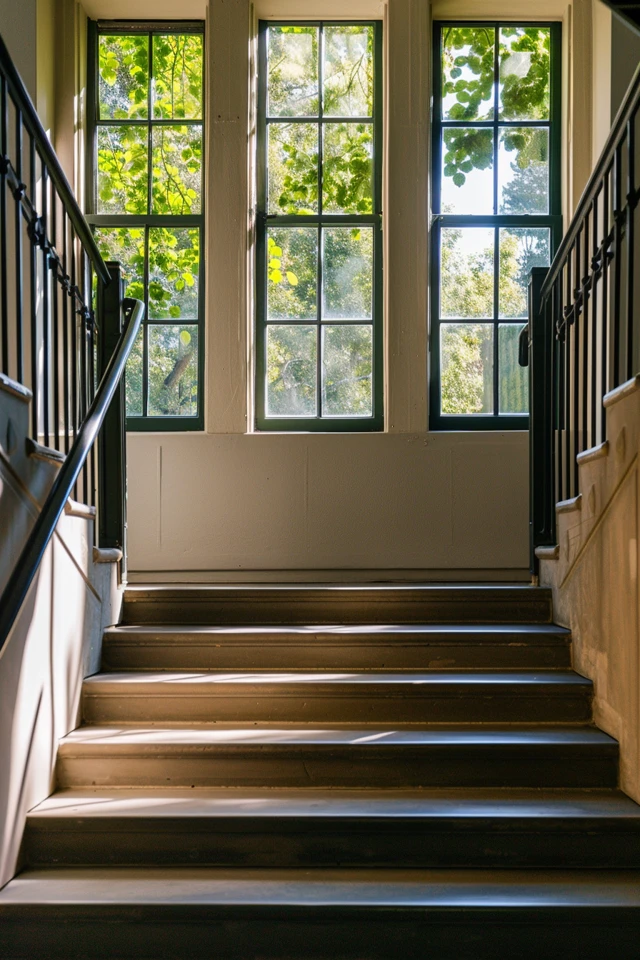 Illuminating Spaces: Stairway Window Ideas Unveiled