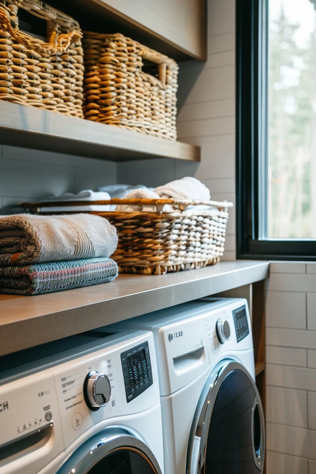 Black and White Laundry Room Decor Tips