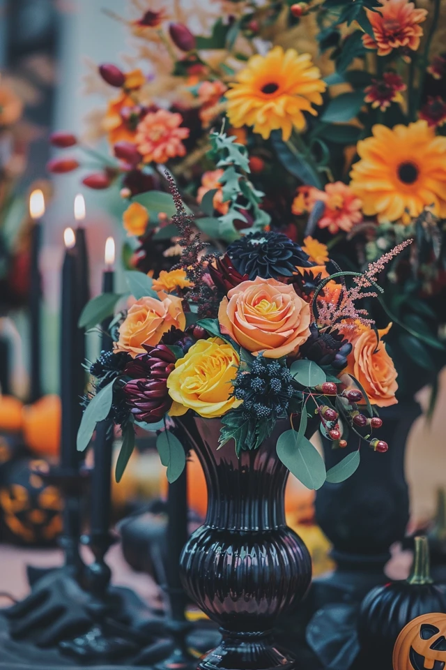 Enhancing Your Halloween Decor with Elegant Vases