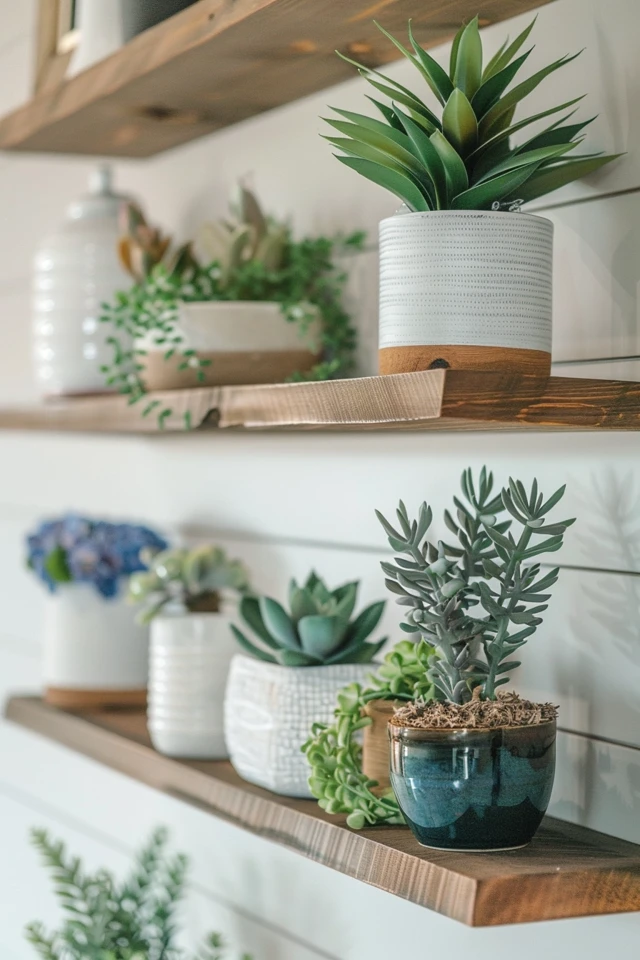 Creative Shelving Ideas with Floating Shelves
