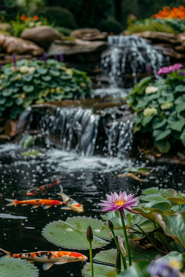 Transforming Your Backyard into a Peaceful Oasis with a Koi Pond