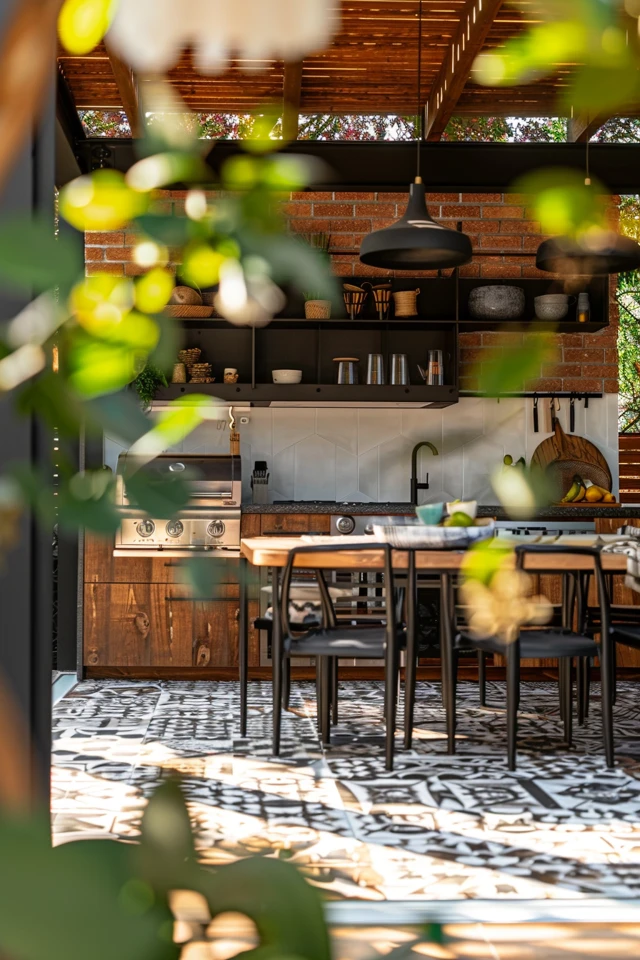 Maintaining Outdoor Kitchen Tiles