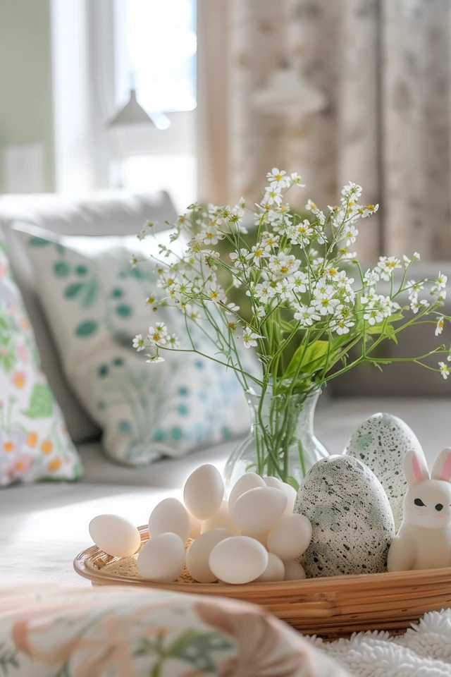 Patterns and Colors in Easter Theme Textiles