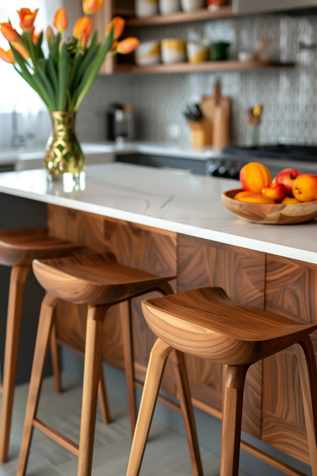 Customize a Kitchen Island with Trim from Lost and Found