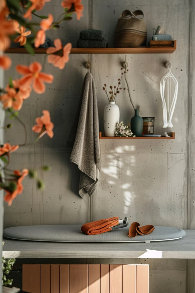 Space-Saving Storage Ideas for Ironing Board