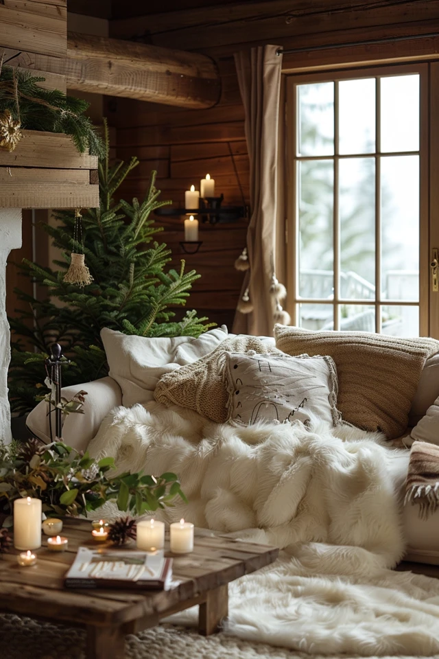 Modern + Warm Organic Great Room