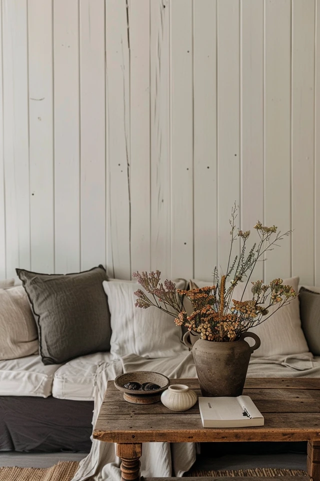 Farmhouse Accent Wall Ideas for Kitchen and Bathroom
