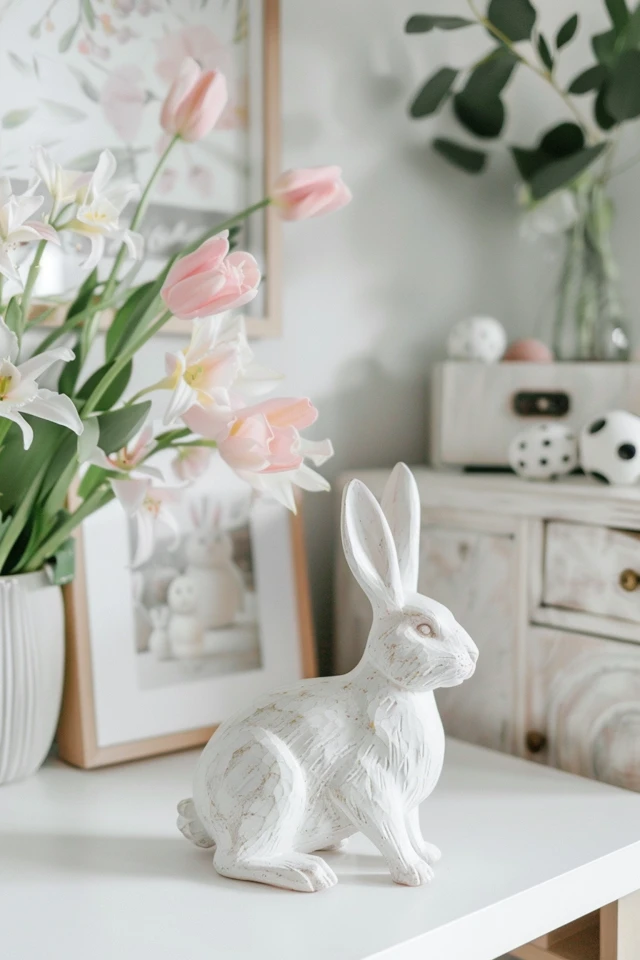 DIY Easter Office Decorations