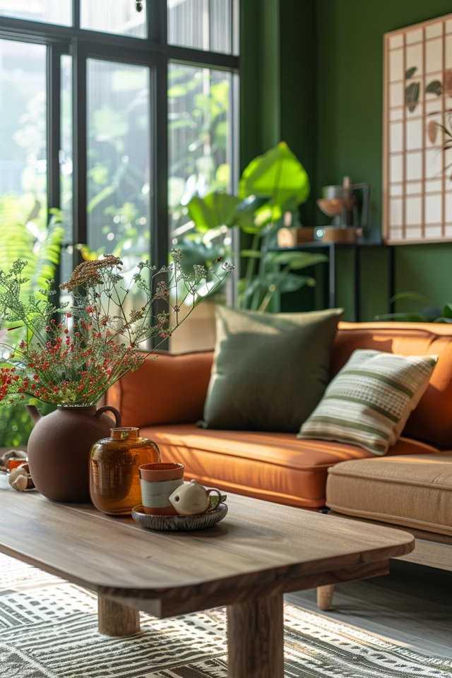 Create Contrast With Wood Paneling