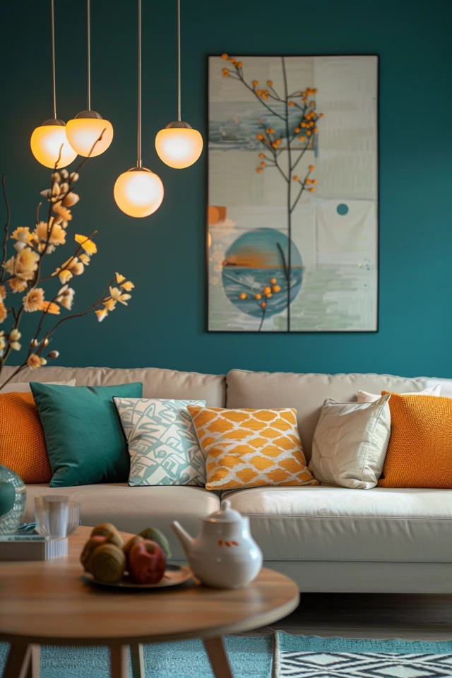 Teal Living Room Ideas for a Fresh, Modern Look