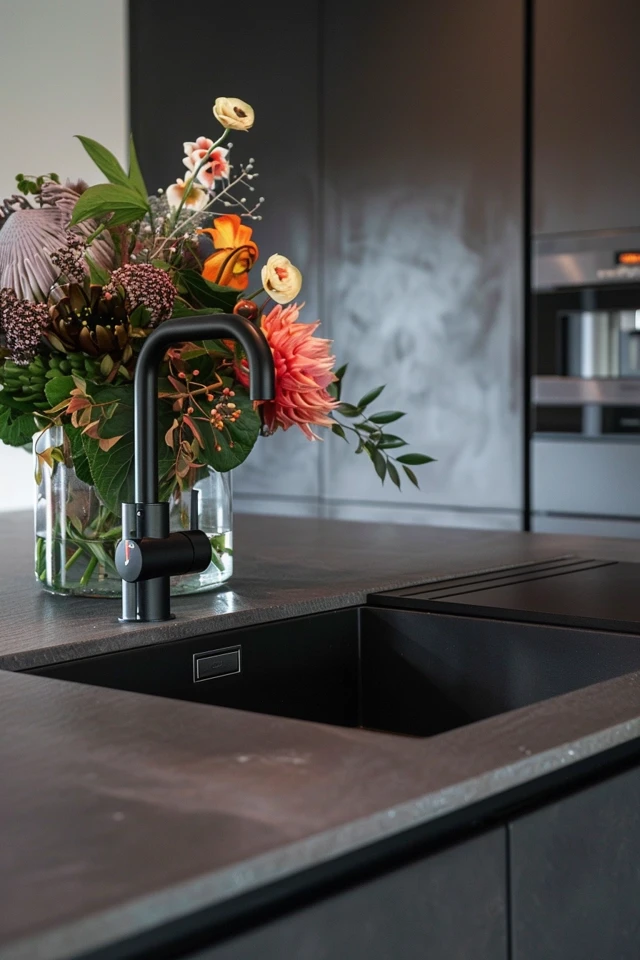 Dark and Dramatic Kitchen Ideas
