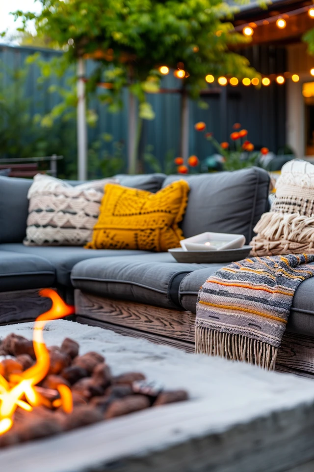 DIY Tips for Cozy Outdoor Fire Pit Seating