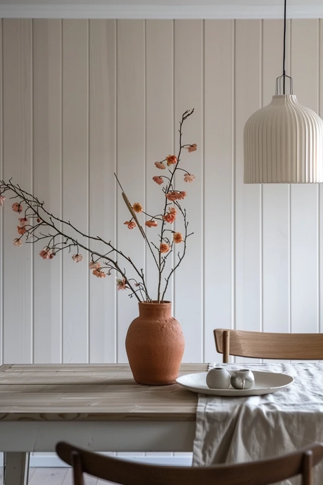 Stylish Ideas for Half Wall Paneling in the Dining Room