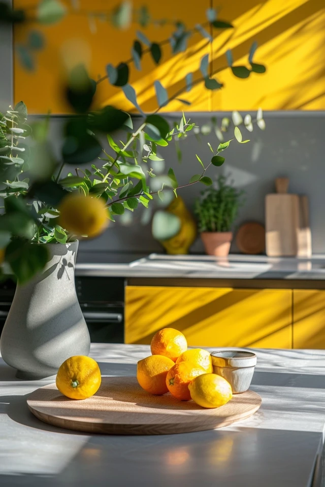 Yellow and Grey Kitchen Decor Ideas Unveiled