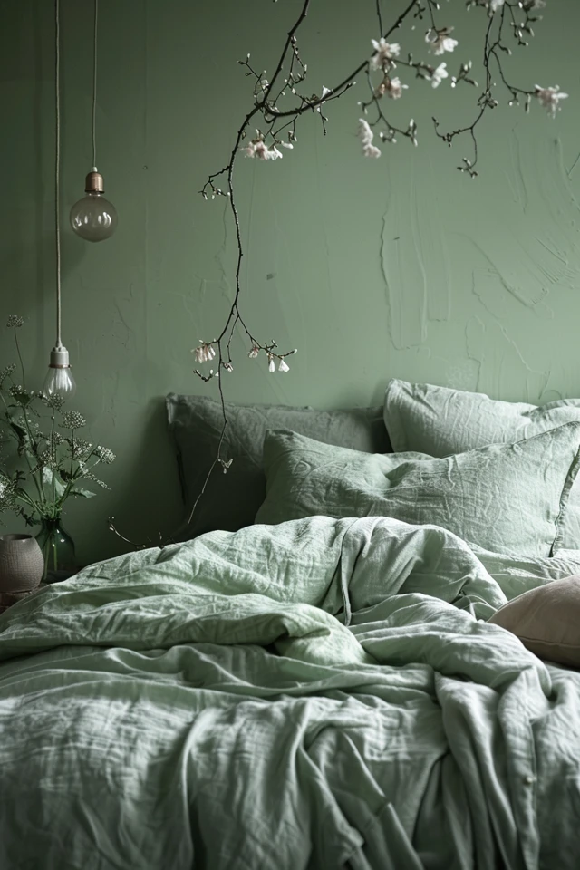 Benefits of Sage Green in Bedroom Design