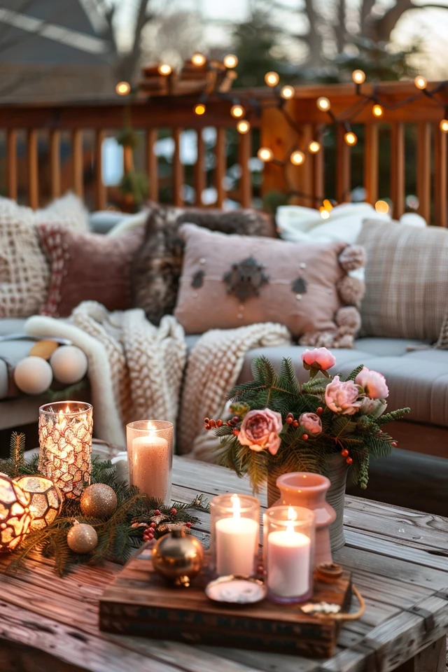 Mix Natural and Faux Elements