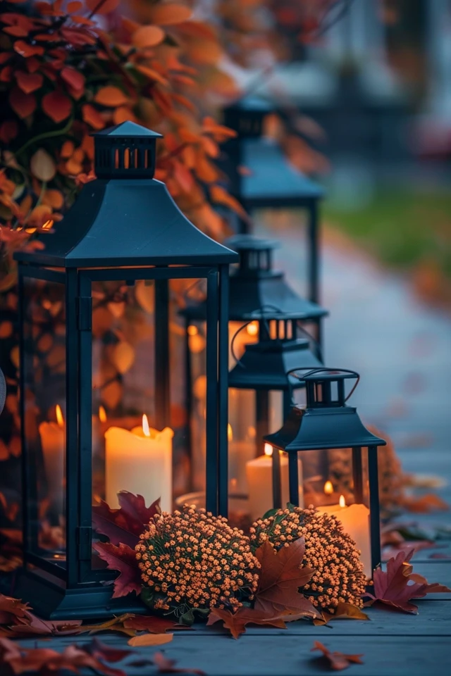 Autumn Ambiance: Unique Fall Lantern Ideas