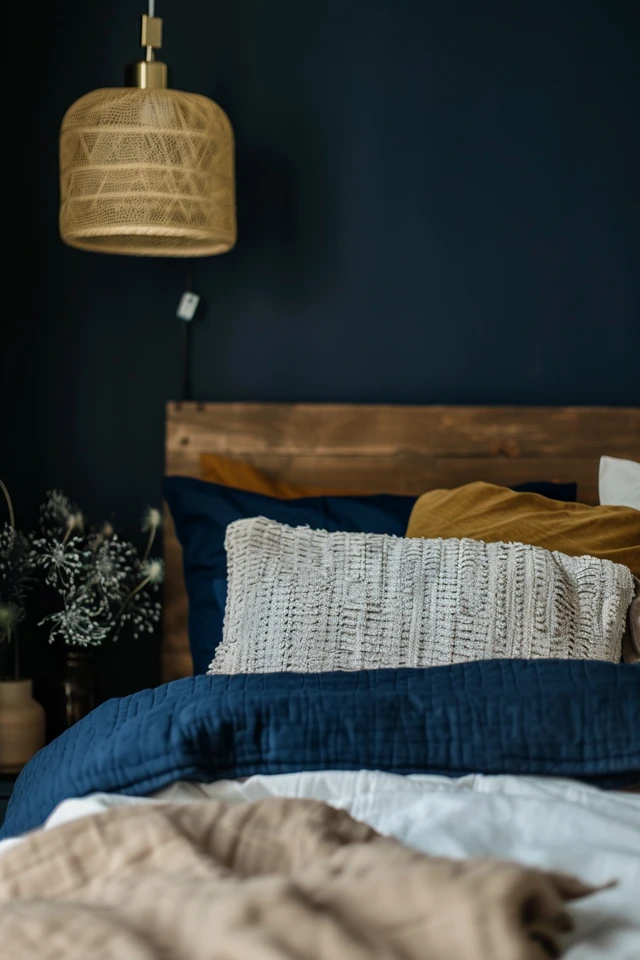 Navy Blue and Gold Bedroom Ideas | Chic Decor Tips