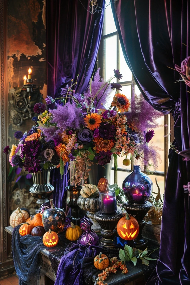 Placing Your Halloween Window Display