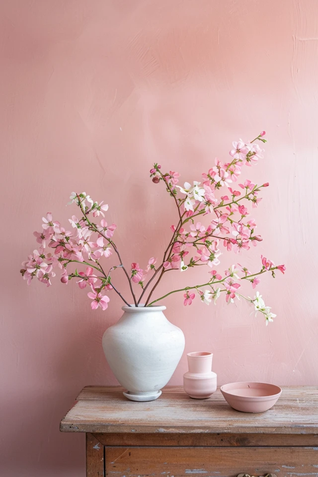 The Impact of Blush Pink in Luxury Wall Art