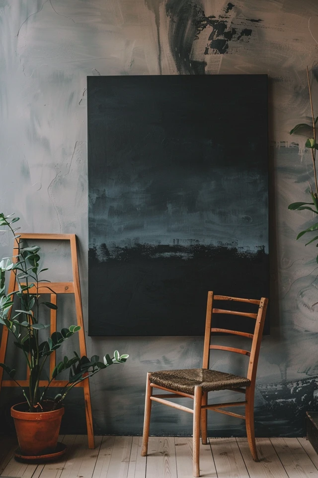 Creative Black Painting Ideas for Your Art Space