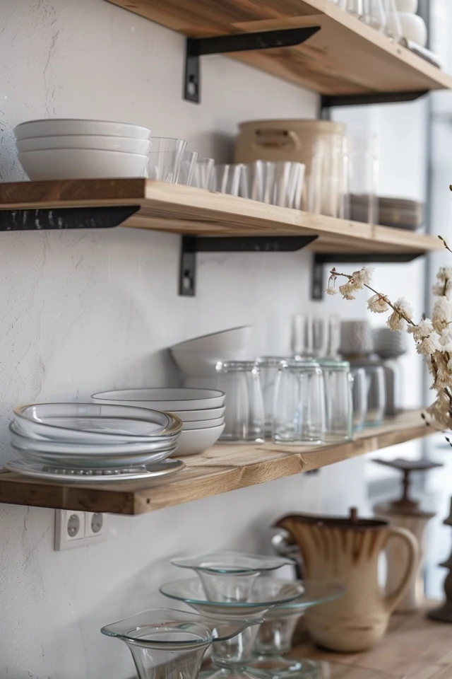 Styling Tips for Glass Shelves