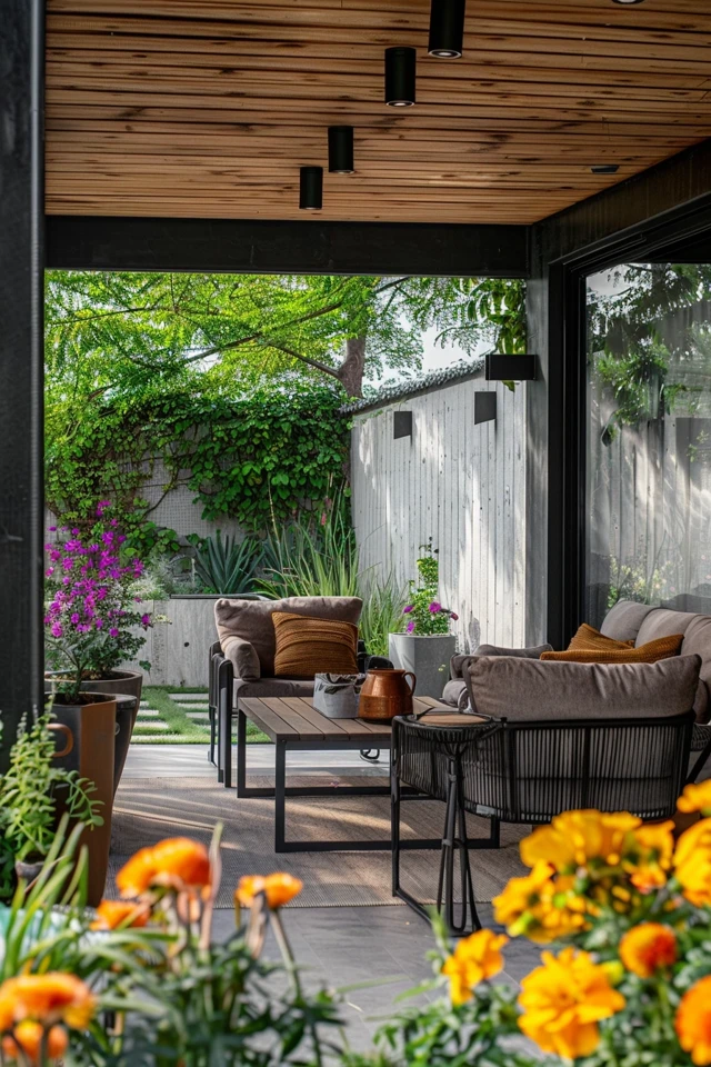 Outdoor Patio Ceiling Ideas for Stylish Comfort