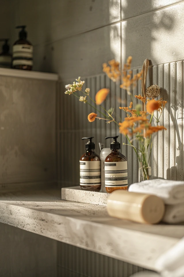 Benefits of Creative Tile Options for Shower Shelving