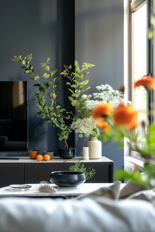 Decorating a Half Wall Ledge