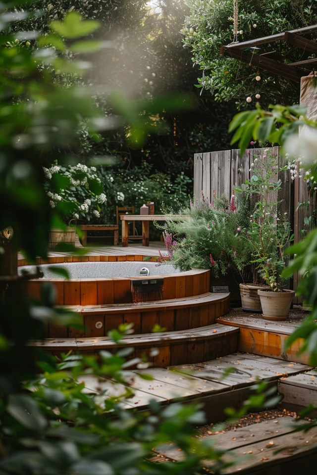Building a Custom Hot Tub Platform